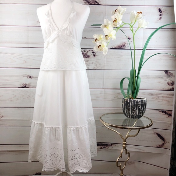 J. Crew Dresses & Skirts - D74 J. Crew halter eyelet summer dress